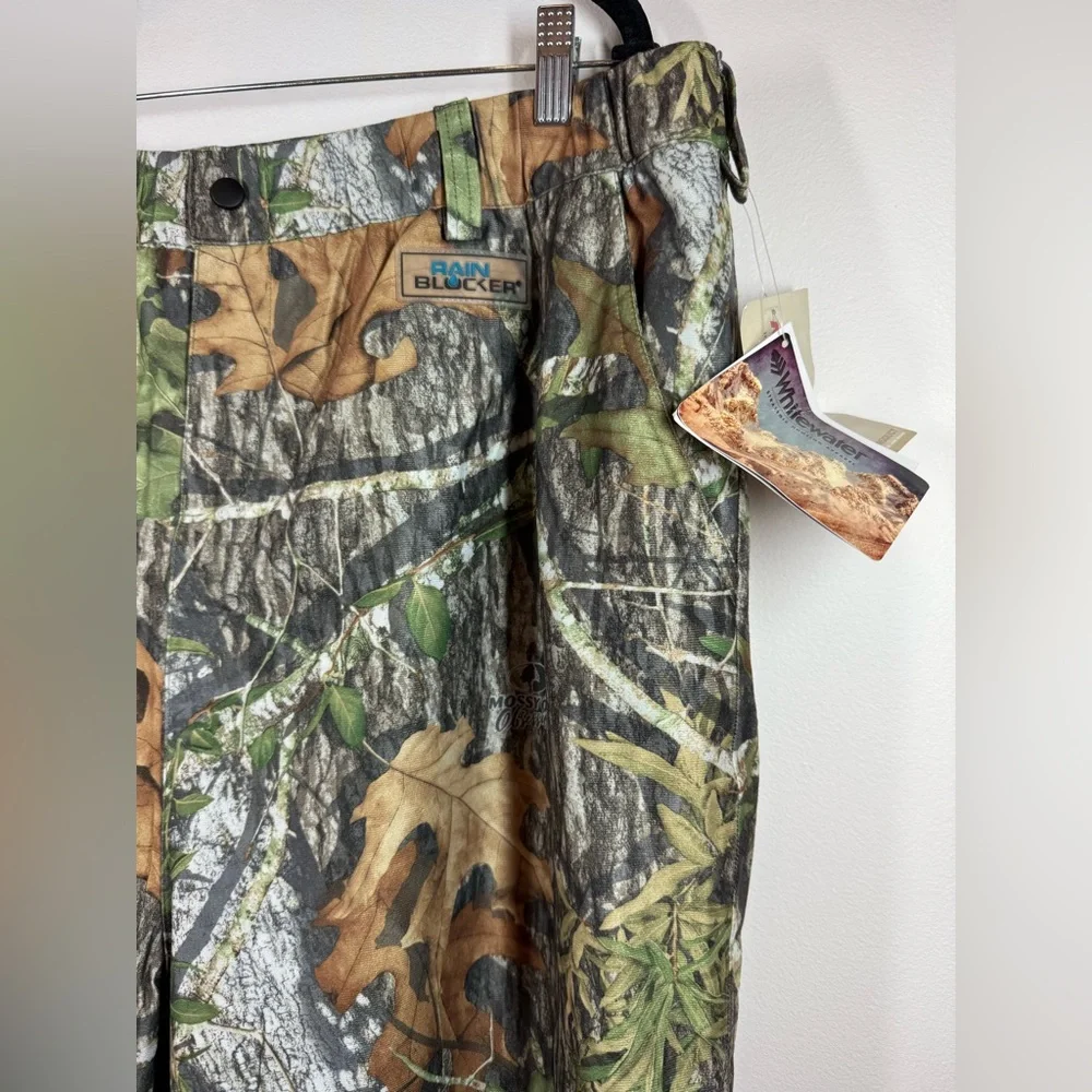 NWT Mossy Oak Whitewater Rainblocker Men's‎ Camouflage Pants Size 2XL